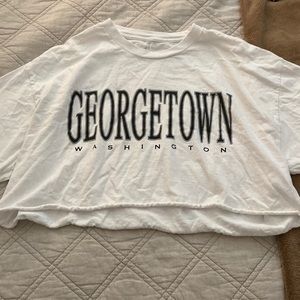 brandy melville cropped tee